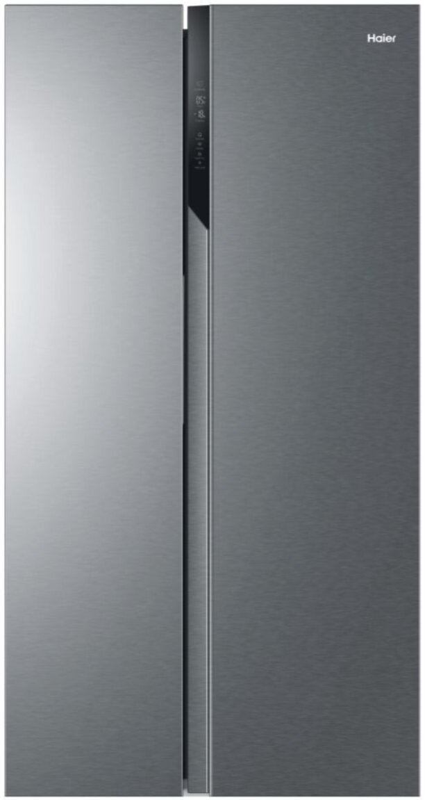 Lodówka HAIER HSR3918ENPG Side by Side No frost 177.5cm Srebrna