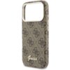 Etui GUESS 4G Script MagSafe do Apple iPhone 17 Pro Max Brązowy