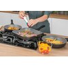 Patelnia grillowa GÖTZE & JENSEN Granitec Competence 28 cm