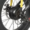Rower elektryczny BOTTARI Cruiser FAT Nilox J3 NG M19 20 cali Czarno-żółty