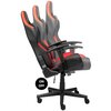 Fotel MAD DOG GCH701R Czarno-czerwony