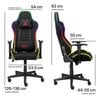 Fotel MAD DOG GCH800 RGB Czarny