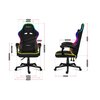 Fotel gamingowy HUZARO Force 4.4 RGB Czarny