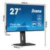 Monitor IIYAMA ProLite XUB2792UHSU-B6 27" 3840x2160px IPS 4 ms [GTG]