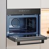 Piekarnik SOLGAZ SP-50-PM Elektryczny z mikrofalówką Czarny