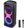 Power Audio MANTA HEKTOR, 160W, Bluetooth, Bateria 8 godzin, Bezprzewodowy mikrofon w zestawie, Wejście USB, Tuner FM
