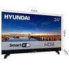 Telewizor HYUNDAI HLM24TS500 24" LED