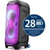 Power Audio BLAUPUNKT PB100X, 500W, Bluetooth, Bateria 28 godzin, Tuner FM, Tryb EXTREME BASS, USB C, Dedykowana aplikacja