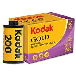 Klisza do aparatu KODAK 135 Gold 200 (36 zdjęć) 