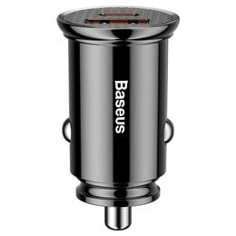 Ładowarka samochodowa BASEUS CCALL-YS01 30W Czarny 