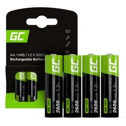Akumulatorki AA 2600 mAh GREENCELL (4 szt.) 