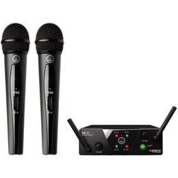 Zestaw bezprzewodowy AKG WMS40 US25 B/D z dwoma mikrofonami 
