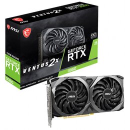 Karta graficzna MSI GeForce RTX 3060 Ventus 2X 12GB OC LHR 