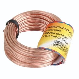 Przewód głośnikowy 2x0.75mm2 HAMA 10m 