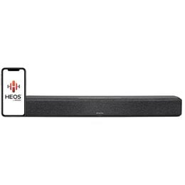 Soundbar DENON Home 550 Czarny 2.0-kanałowy, HDMI eARC,  BT, AirPlay2, Multiroom HEOS, Dolby Atmos, DTS:X, Hi-Res Audio 