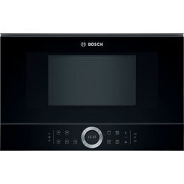 Kuchenka mikrofalowa BOSCH BER634GB1 SERIA 8 900W pojemność 21L Automatyka wagowa Autopilot 10 Czarny 