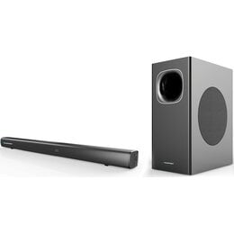 Soundbar BLAUPUNKT LS200USB Szary 2.1-kanałowy, HDMI ARC, Bluetooth, Wejście optyczne, Wbudowany korektor 