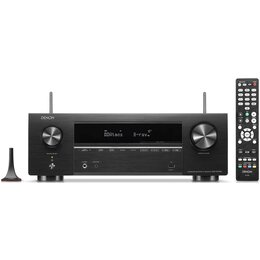 Amplituner DENON AVR-X1700H Czarny 7.2-kanałowy,8K,dźwięk 3D,DTS:X,HDR10+,BT,AirPlay2,Wi-Fi,Multiroom HEOS 