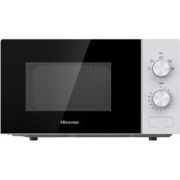 Kuchenka mikrofalowa HISENSE H20MOWP1 700W średnica 25.5 cm pojemność 20L Auto Defrost Biało-czarny 