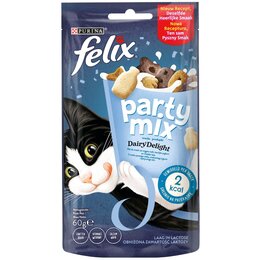 Przysmak dla kota FELIX Party Mix Mleko z jogurtem i serem cheddar 60 g 