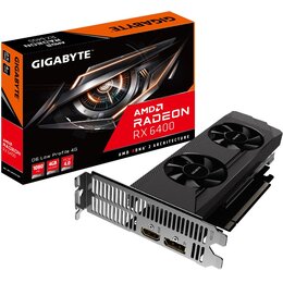 Karta graficzna GIGABYTE Radeon RX 6400 D6 Low Profile 4GB 