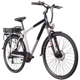 Rower elektryczny LANCIA YPSILON Estro M20 28 cali Szaro-czarny 