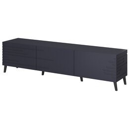 Szafka RTV CAMA MEBLE Nova Granatowy 