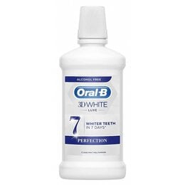Płyn do płukania jamy ustnej ORAL-B 3D White Luxe Perfection 500 ml (Perfekcyjnie wybielanie) 