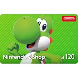 Kod aktywacyjny Nintendo eShop 120 zł 