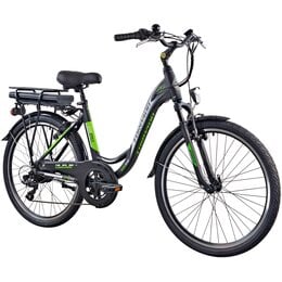 Rower elektryczny TORPADO Afrodite D18 26 cali Czarny 