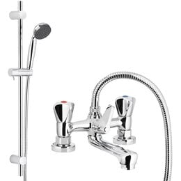 Bateria wannowa stojąca KFA ARMATURA Standard 305-312-00 Chrom 