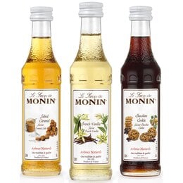 Zestaw syropów do kawy MONIN Mini Set 3 x 50 ml 