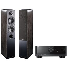 Zestaw stereo YAMAHA RX-V4A + INDIANA Line Nota 550X Czarny 