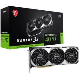 Karta graficzna MSI GeForce RTX 4070 Ventus 3x E 12GB OC DLSS 3 