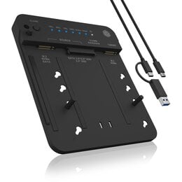 Stacja dokująca ICY BOX IB-2913MCL-C31 USB Typu C 3.2 Gen. 2, Aktywna 