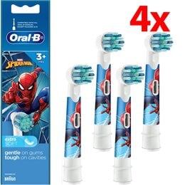 Oryginalna końcówka szczoteczki ORAL-B EB10S-2 Spider-Man (4 szt.) 