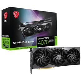 Karta graficzna MSI GeForce RTX 4070 Super Gaming X Slim 12GB DLSS 3 