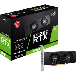Karta graficzna MSI GeForce RTX 3050 LP OC 6GB 