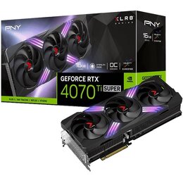 Karta graficzna PNY GeForce RTX 4070 Ti Super XLR8 Gaming Verto EPIC-X RGB OC 16GB DLSS 3 