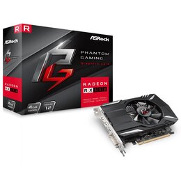Karta graficzna ASROCK AMD Radeon RX 550 Phantom Gaming 4GB 