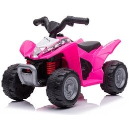 Quad elektryczny dla dziecka SUN BABY Honda TRX Różowy 