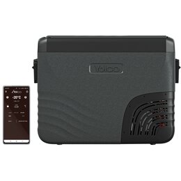 Lodówka YOLCO KX40 Szaro-czarny 