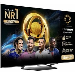 Telewizor HISENSE 65U7NQ 65" MINILED 4K 144Hz VIDAA Full Array Dolby Atmos Dolby Vision HDMI 2.1 