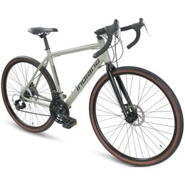 Rower gravel INDIANA Gravel M20 28 cali męski Zielony 