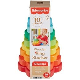 Zabawka edukacyjna FISHER-PRICE Ucz się i śmiej! Piramidka HXT77 