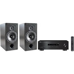 Zestaw Stereo YAMAHA R-S202D + INDIANA LINE Tesi 261 Czarny 