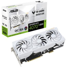 Karta graficzna ASUS GeForce RTX 4070 Ti Super TUF Gaming BTF White OC 16GB DLSS 3 