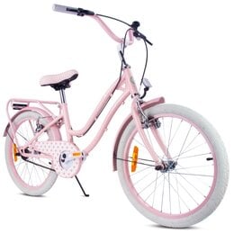 Rower dziecięcy SUN BABY Heart Bike 20 cali dla dziewczynki Różowy 