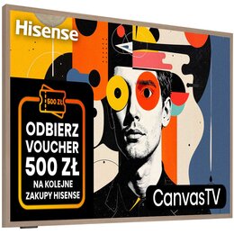 Telewizor HISENSE 55S7NQ 55" Canvas QLED 4K 144HZ Full Array Dolby Vision Dolby Atmos 