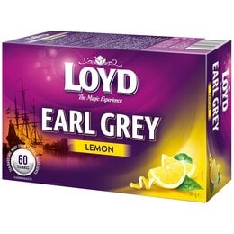 Herbata LOYD Earl Grey Lemon (60 sztuk) 